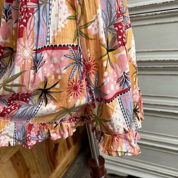 Angie Smocked Short Romper size S - Picture 3 of 7